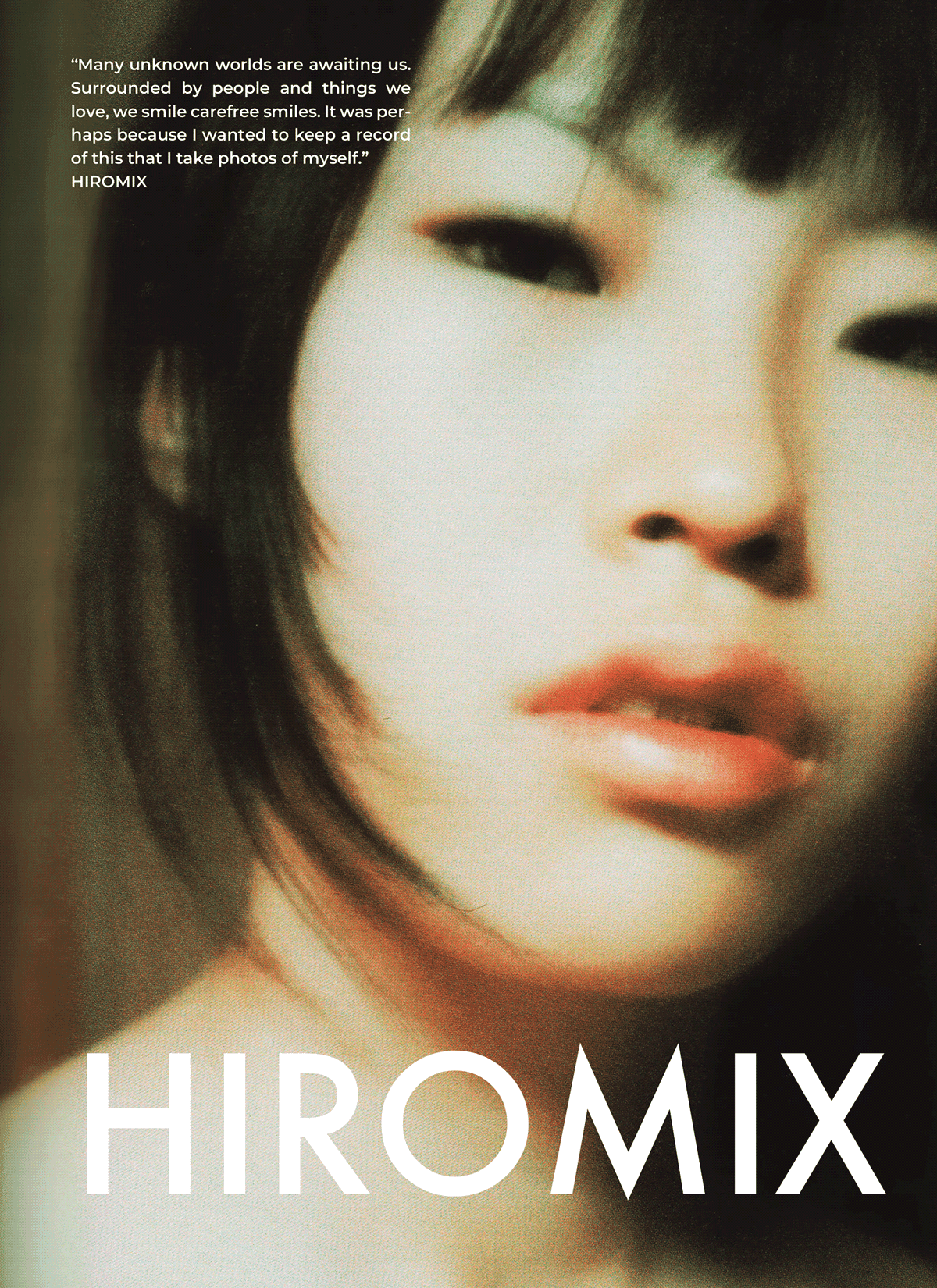 Copertina principale del magazine dedicato a Hiromix